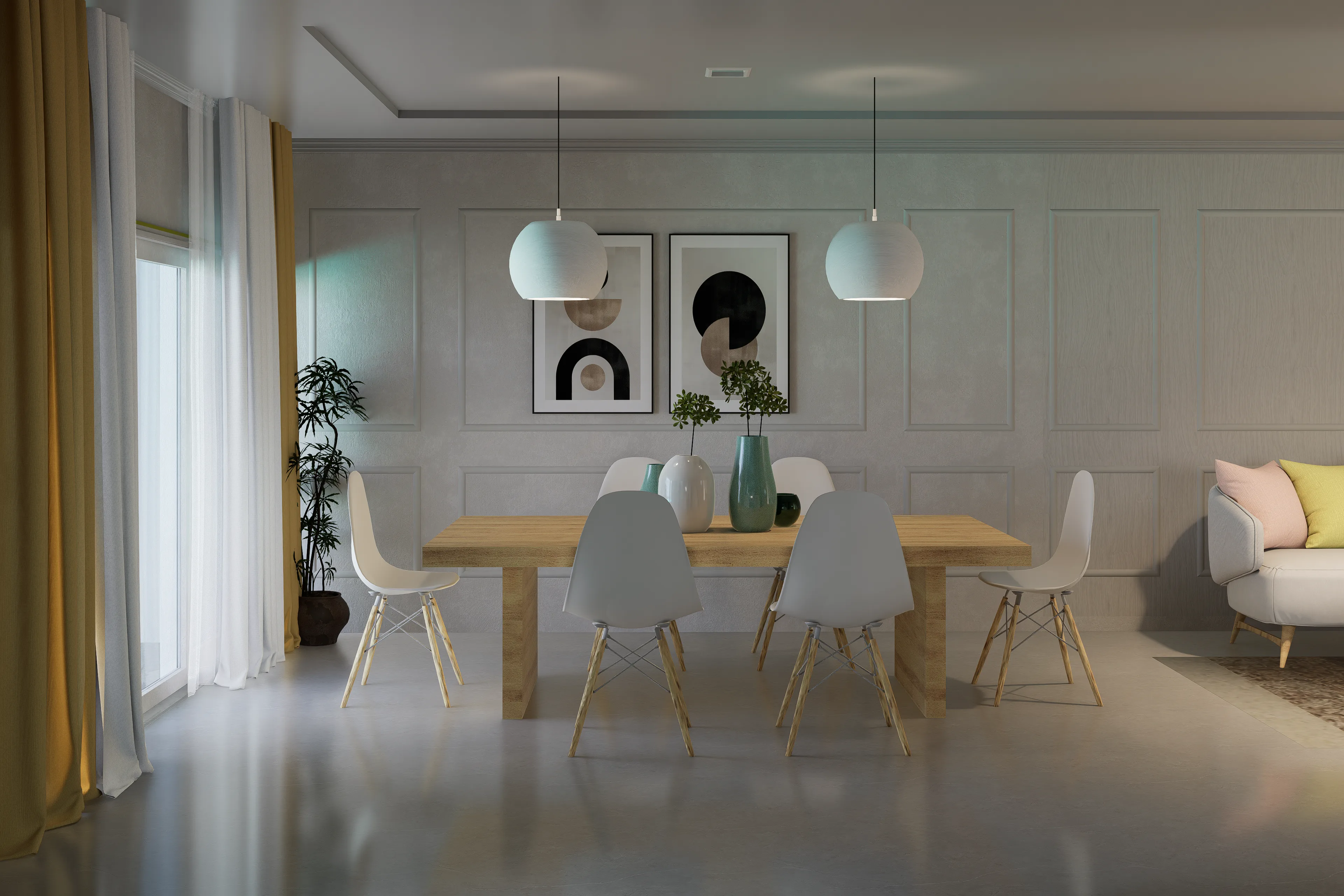 Interior Serie Blanca