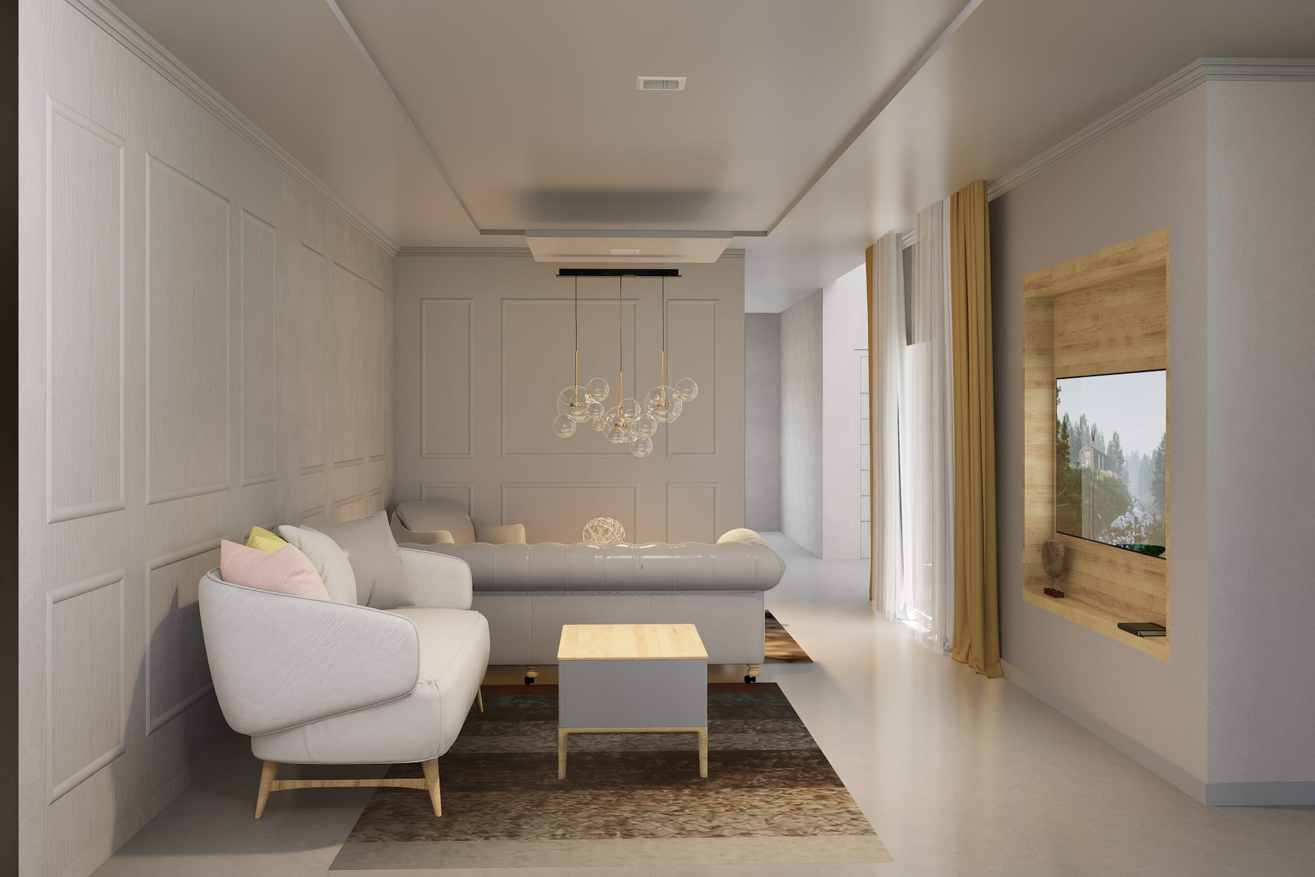Living contemporáneo